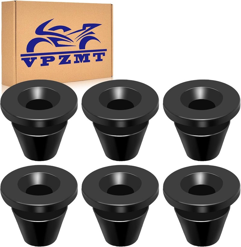 VPZMT Rubber Side Cover Grommets for Harley Touring, Street Glide, Road King, Electra Glide, Road Glide 2008-2025 Models (Replaces OEM# 0521-1234), 6PCS - Image 1